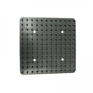 Dark-Grey Square Shower Silicone Gasket - front