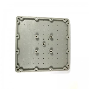 Grey-White Square Shower Silicone Gasket