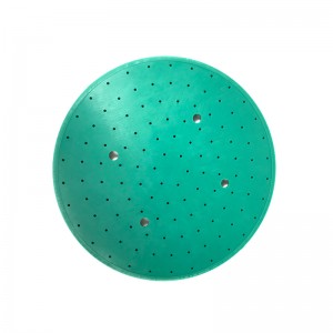 Green Round Shower Silicone Gasket - Back